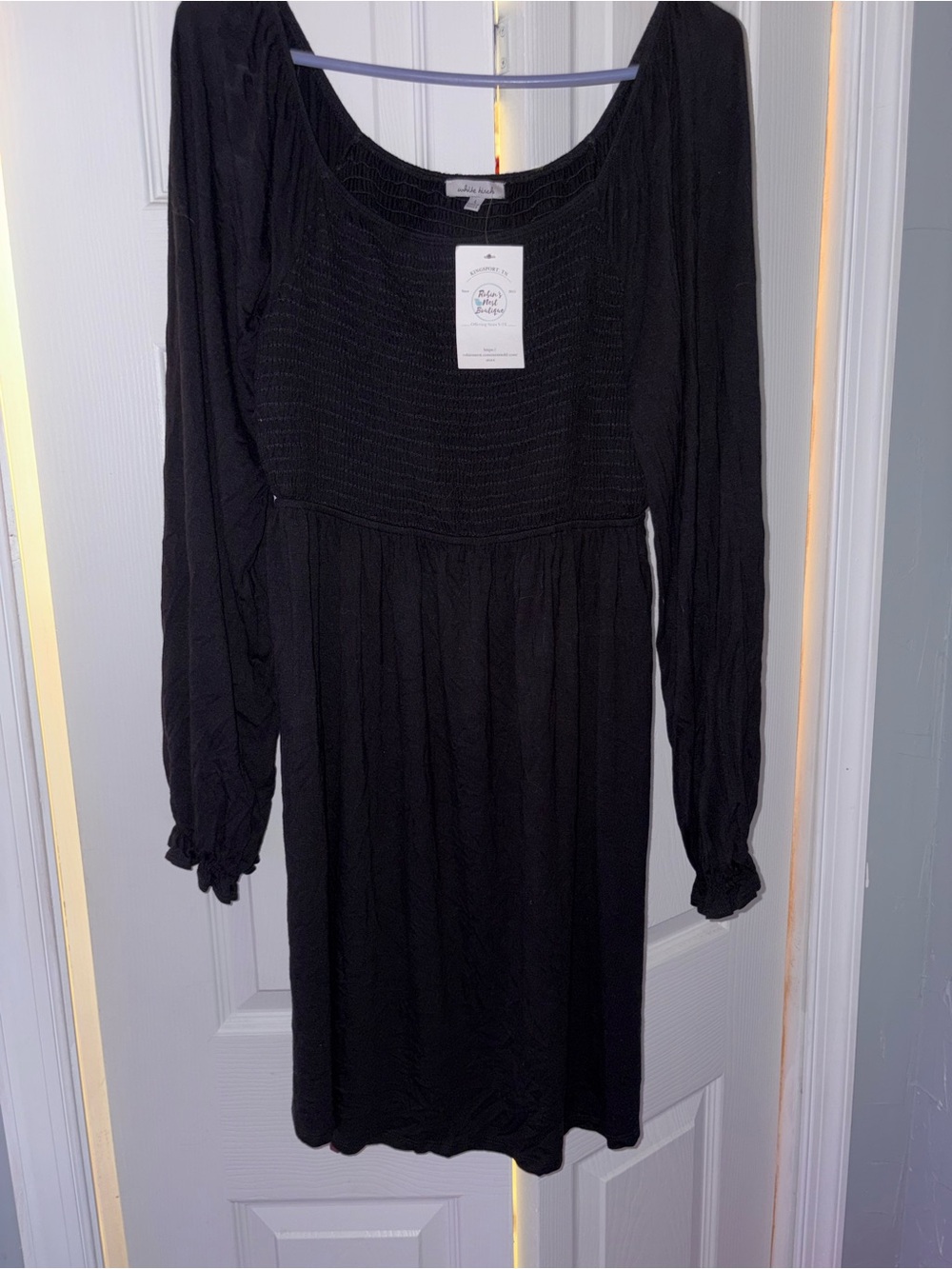 Black boutique dress NWT